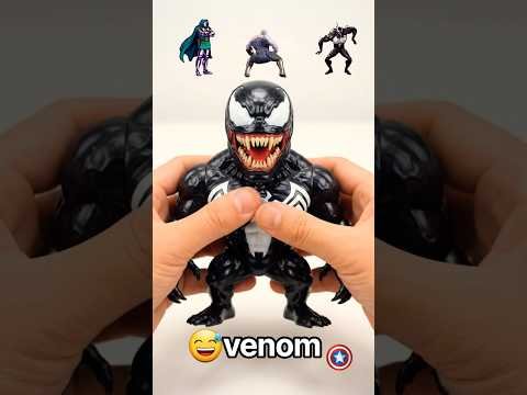 [OMG] 😅 VENOM TOY CRUSH #venom #doom #thanos #marvel #new #trending #growth
