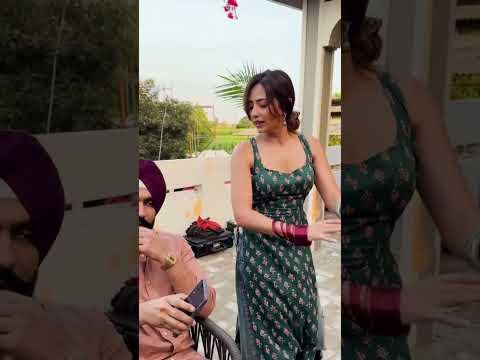 Sargun Mehta and Ammy Virk | New Punjabi Songs #sargunmehta #ammyvirk #punjabisong #shorts #viral