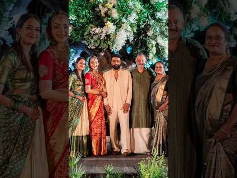Krishna Kumar’s Brother and Family at Ahaana Nimish Wedding 😍 #ahaanakrishna #shorts #viral#trending
