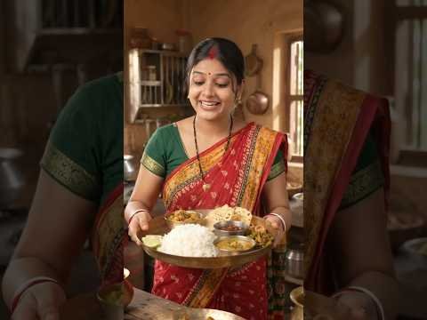 ଏମିତି ଓଡିଆ ଥାଳି ଦେଖିଲେ ଭୋକ ନଲାଗି ରହିପାରିବେନି ।।😋❤️#Desi Odia video #Cookingvideo #Viral#Short