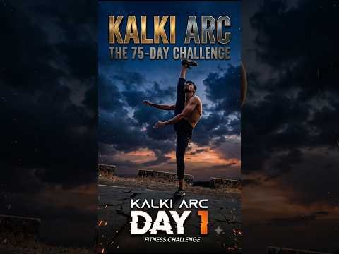 Kalki Arc Challenge day 1/75 #fitness #kalki #winterarc #shorts #desi