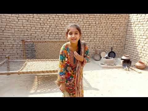 Desi Girl cleaning Welcome to my village life – yeh hai mera pehla vlog