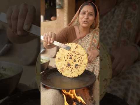 Gaon ka desi khana ki recipe 🥦🍜🌶️😋🥬😘#desi #gaon #khana #chulha #foodlover
