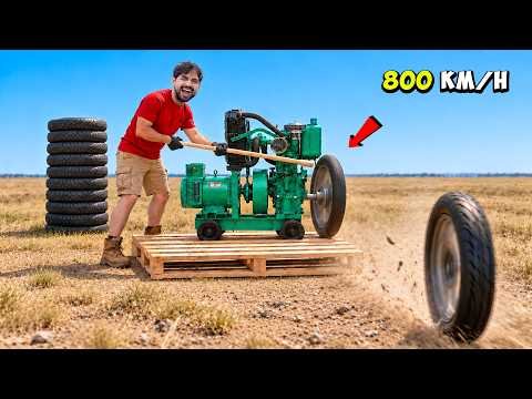 We Made Viral Tyre Launcher | Air Defense System 😅