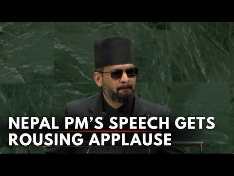 ‘Ask Anyone!’: Nepal PM Balen Shah’s FULL SPEECH At United Nations General Assembly