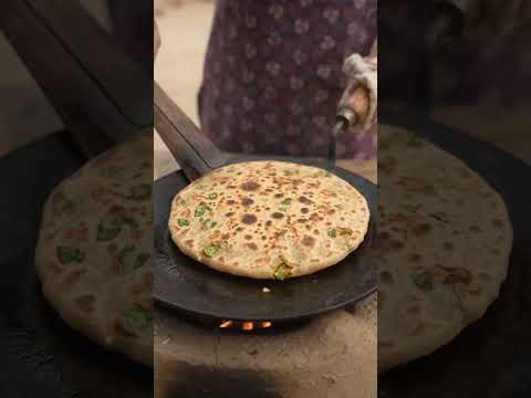 vegetable partha 😋#shorts#trending#viral#shortsfeed#trend#desi#villagelife#food#cooking