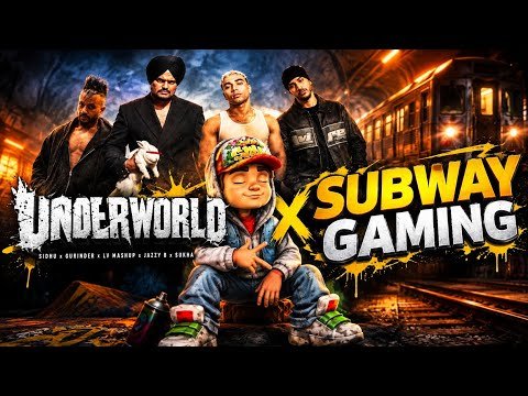 Subway and new surfers gaming and Punjabi song ll official song video ll underworld song #viralvideo