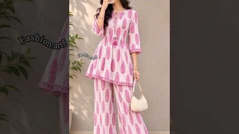 Trending Short Kurti Dress Design Ideas For Girls💕✨🌺 / Round Short Kurti Dress Design#shortkurti#fyp