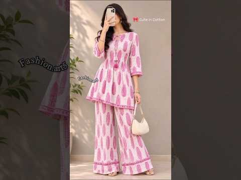 Trending Short Kurti Dress Design Ideas For Girls💕✨🌺 / Round Short Kurti Dress Design#shortkurti#fyp