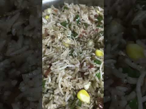 veg fried rice recipe #desi #food #recipe