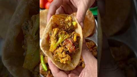 Ghobi aloo Ki Sukhi sabji #recipe #reels #indianfood #desi #cooking #cook #food #viral #shorts