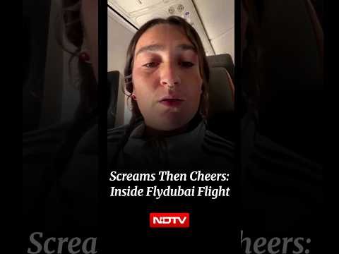 From Chaos To Cheers: Flydubai Passengers Capture Flight Drama