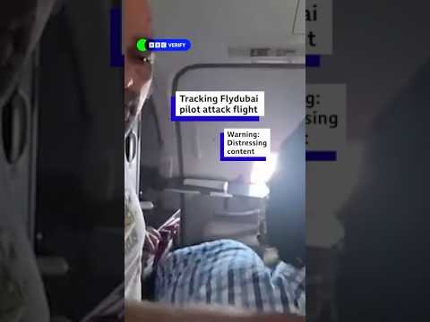 Tracking Flydubai pilot attack flight | BBC News India