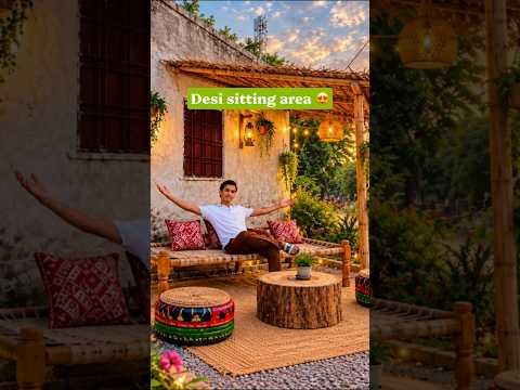 Desi sitting area 😍 घर वालो ko bina बताये 😱 #minivlog #shorts #shortsfeed #sittingarea