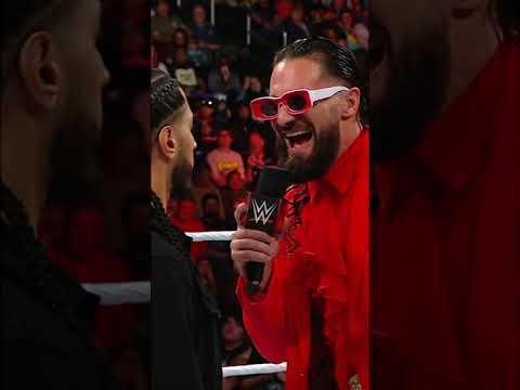 Mustafa Ali shuts up Seth “Freakin” Rollins 😎 #Short