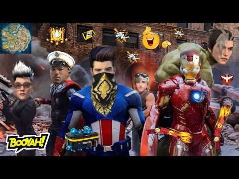 Free Fire Avengers Hindi Funny Dubbing | Full Comedy Video | Desi Fyns