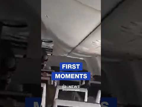 ✈️🇮🇱🇦🇪 Video reportedly shows chaos inside flydubai flight