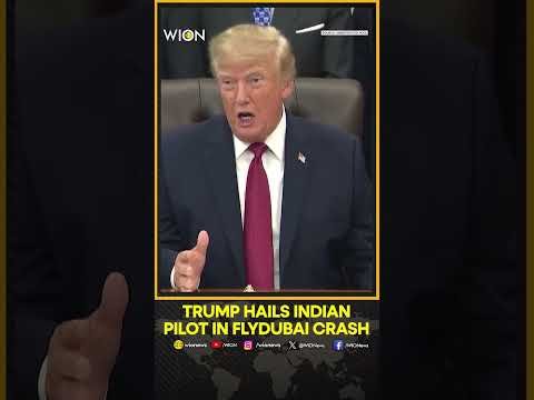 Flydubai Hijack Scare: Trump Praises Indian Pilot Smit Machchhar, Says ‘He Was A Hero’ | Shorts