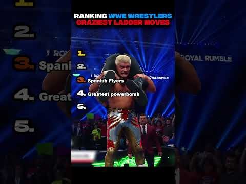 Ranking WWE Wrestlers LADDER Moments