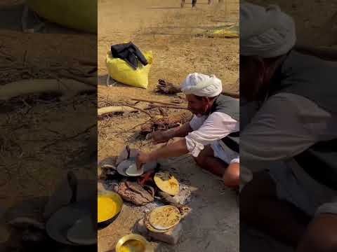 Rajasthani Desi khana 😍 #shorts #rajasthan