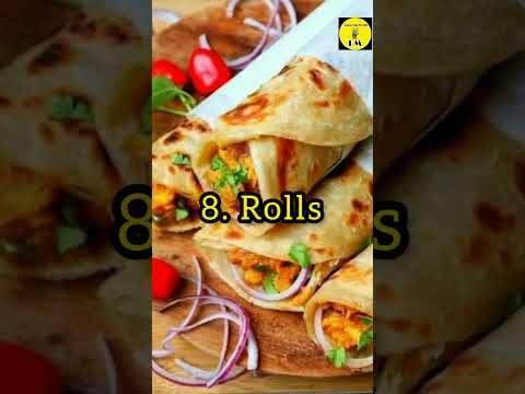 Top 10 Famous Indian Fast Food #viral #trending #shorts