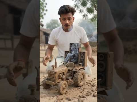 made a thar-Dj from mud Then the desi dance started #mudDj #dj #thar Wala #Dj#mittikadj