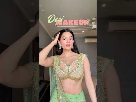 Desi GRWM – full makeup look 🪷✨ #makeup #makeuptutorial #kajal #grwm #festivelook