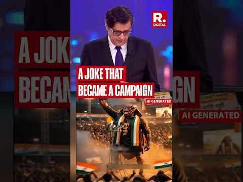 Arnab Questions Abhijeet Dipke of Cockroach Janata Party for Starting Corporate Merchandise Campaign