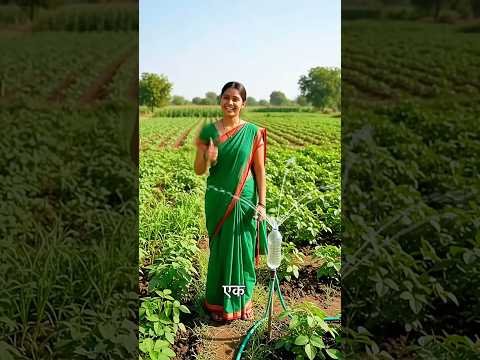 Purani Bottle Se Khet Ki Sinchai💧 Desi Jugaad #Shorts #trending #shortsfeed #fyp #viral