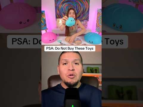 Viral Squishy Dumpling toys are making children sick. Share this! #squishy #dumplings #toxic #vocs