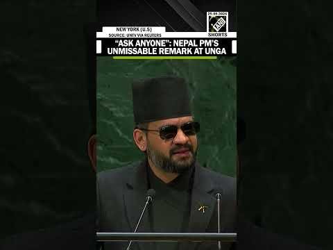 “Ask Anyone…” Nepal PM Balen Shah’s ‘Unmissable’ remark at UNGA goes viral