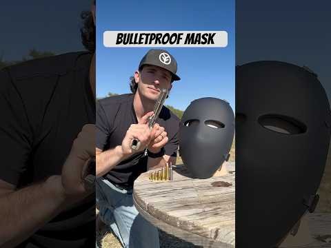 Bulletproof Chinese face mask vs different guns
