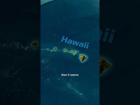 Hawaii Is Much Bigger Than You Think 🌋 The Secret Hidden Islands 🏝️