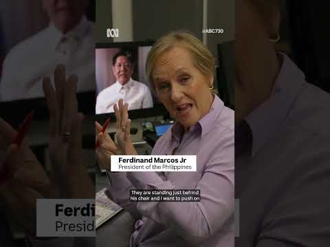What happens when you ask a president about corruption? | 7.30 #Shorts