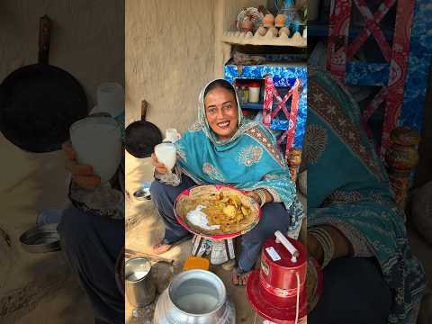 Gaon Ka Desi Nashta Morning routine #minivlog #rurallife #vlog #villagevlog #villagelife #short