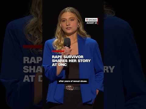 Rape survivor shares her story at DNC