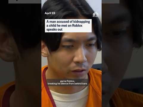 Man accused of kidnapping a child he met on Roblox speaks out