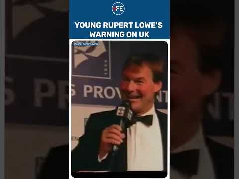 Rupert Lowe’s Old Speech Is Going Viral Again