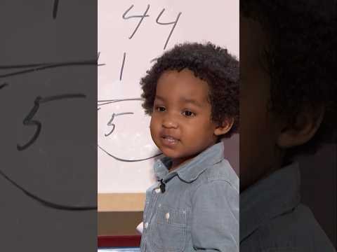 This 2-year-old is a math GENIUS!