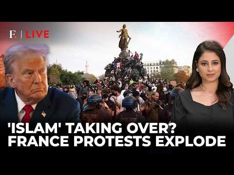 ‘Islam Takeover’ Driving France Protests? Trump’s Bombshell As Students Rage| Firstpost Live