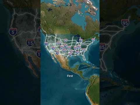 How Highways are Numbered 🚗 U.S Interstate Highways 🇺🇸