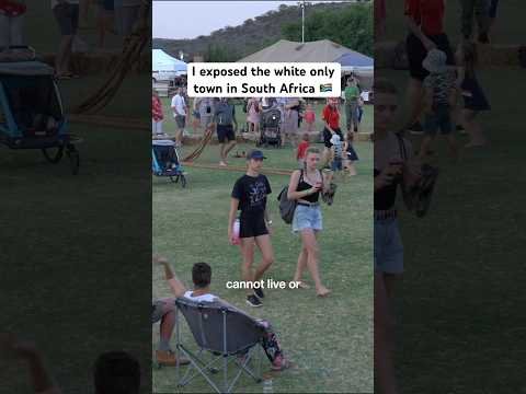 I exposed the white only town in South Africa 🇿🇦