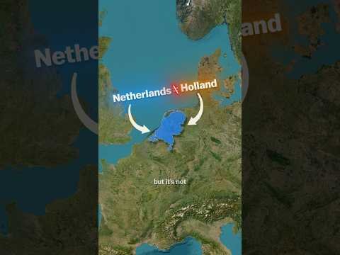 The Difference Between Holland and the Netherlands 🇳🇱 Who Are the Dutch? 🤯