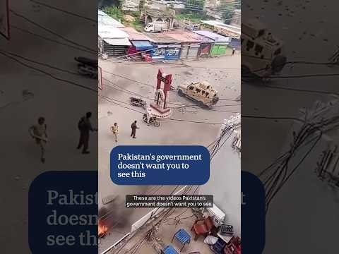 The protest videos Pakistan didn’t want you to see | ABC NEWS