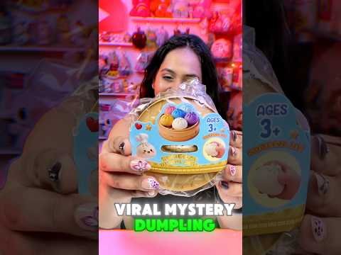 Unboxing the VIRAL MYSTERY DUMPLING SQUISHY!😱😳🥟*I found the RARE!?* #shorts
