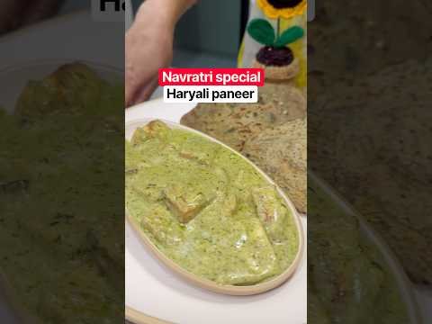 Rana ji ki PAJAAME 😄| Desi Ghee me bana HARIYALI PANEER recipe #paneer #nooniongarlic #navratri