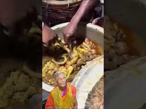 💥 Lamba Chusta Street Food Dhaba Style! 🔥 #shorts #muttonchusta #Desi Mutton Dhaba