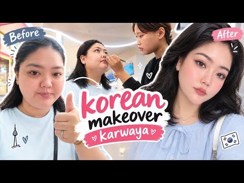 Famous Korean makeover 😍| Play Beauty Korea | Desi Korean