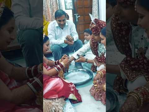 #wedding#haryanvisong#haryanviculture#ritual#newlyweds#sasural#village#desi#farm #shorts#couple#love
