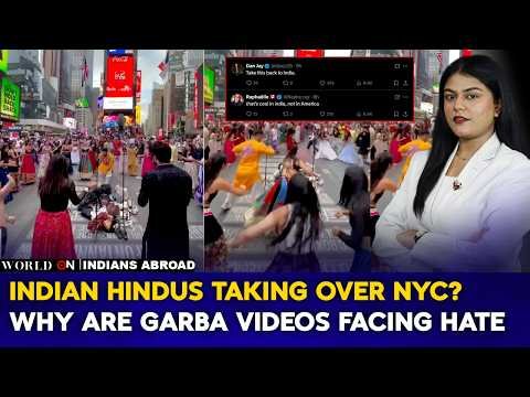 Viral Garba at Times Square | Pride or Public Nuisance? Indians Abroad | U.S News